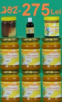 Energizant, Albineti, Tinctura de propolis si miere cu nuca macinata