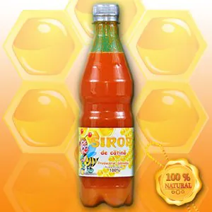 sirop de catina cu miere, nepasteurizat