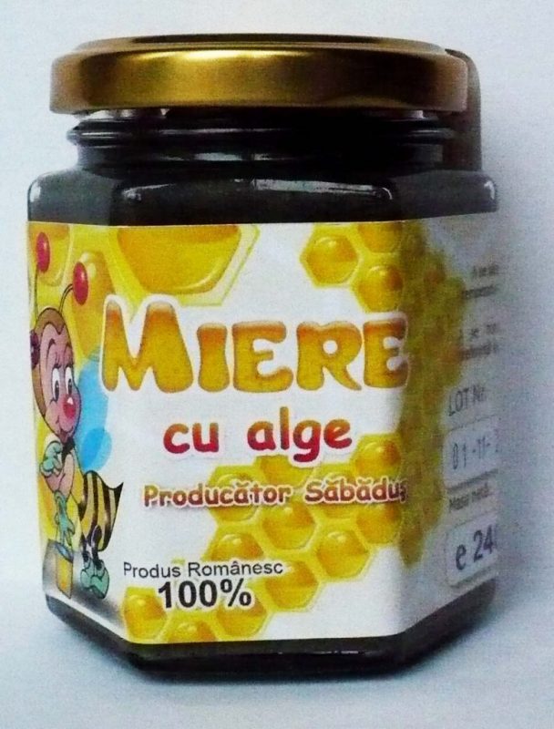 Sanatate Naturala - Mierea cu alge 3 Miere Săbăduș miere cu alge