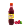 Sirop de merisoare cu miere, NEPASTEURIZAT, fara conservanti - 500ml