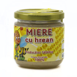 Miere cu Hrean (440g sau 220g) 5 Miere Săbăduș miere cu hrean Miere Săbăduș