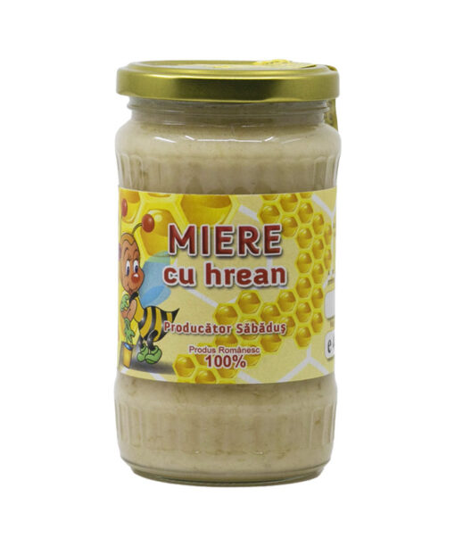 Miere cu Hrean (440g sau 220g)