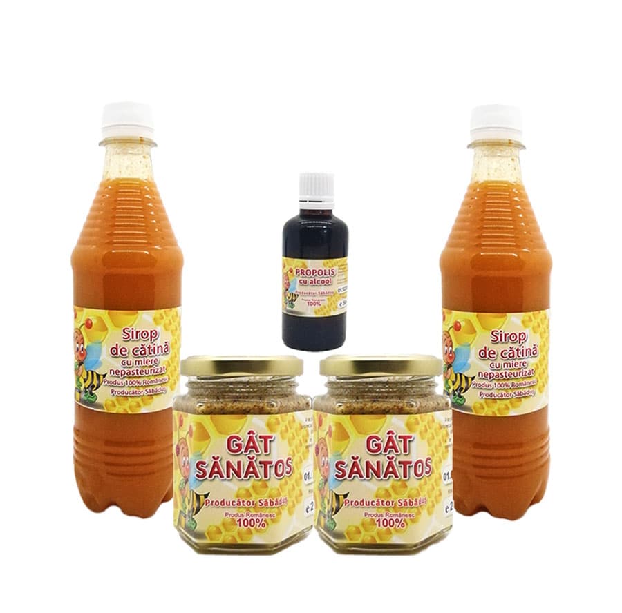 Pastreaza-ti vocea si ai grija de gatul tau! 3 Miere Săbăduș 5 pachet gat sanatos Miere Săbăduș