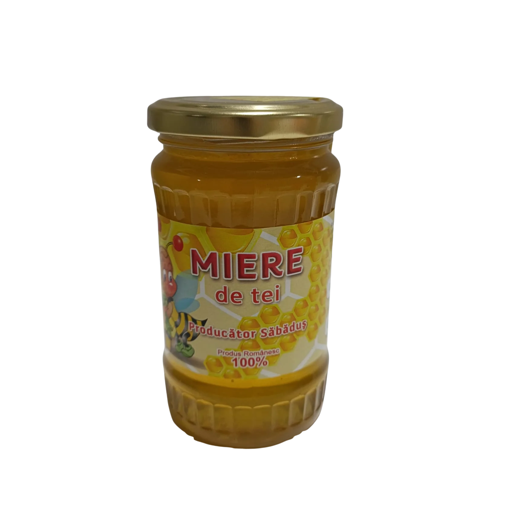 Miere de tei 460g 3 Miere Săbăduș Miere de tei 460g