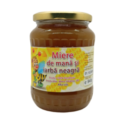 Miere de mana si iarba neagra 5 Miere Săbăduș Miere de mana si iarba neagra 940g Miere Săbăduș