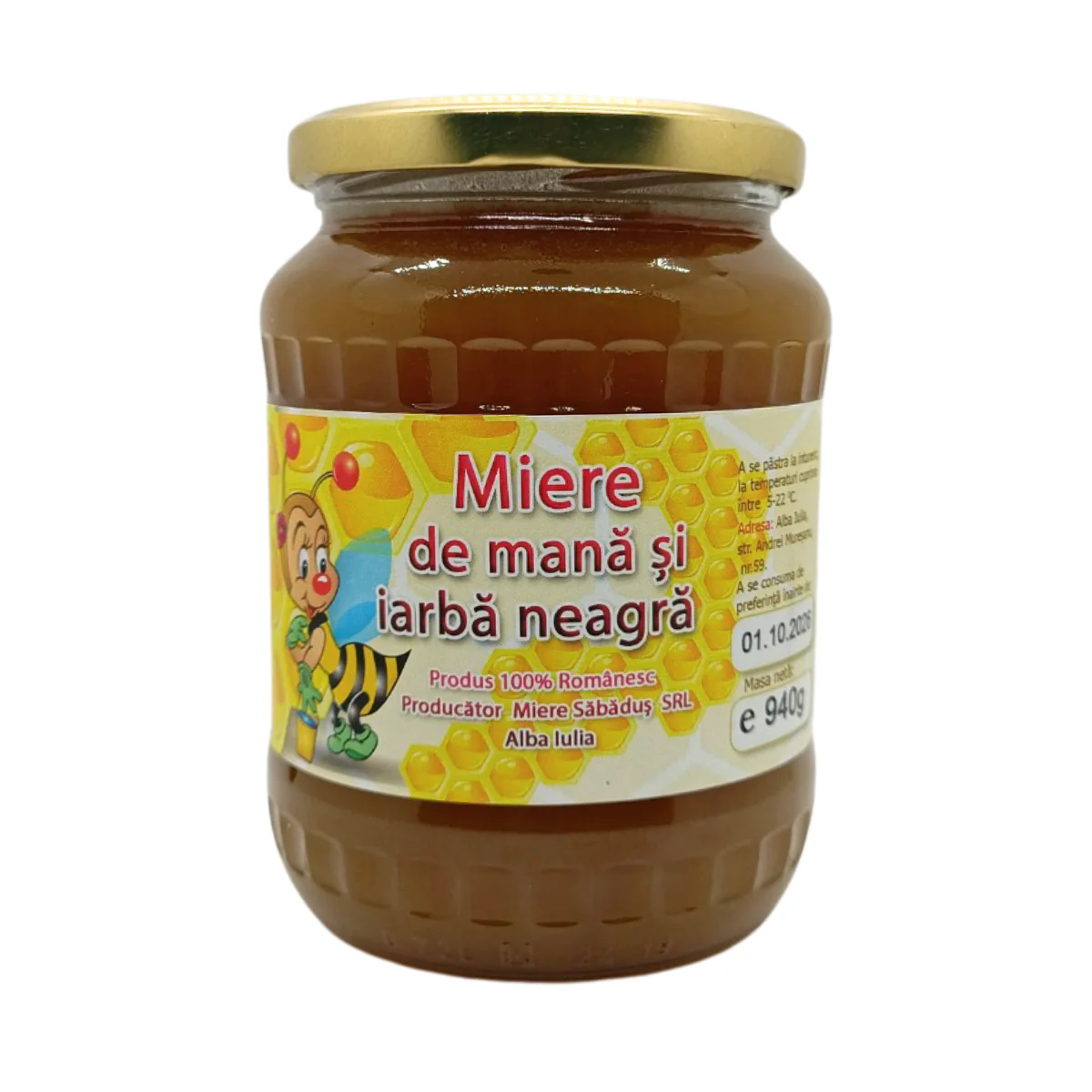 Miere de mana si iarba neagra 4 Miere Săbăduș Miere de mana si iarba neagra - imagine 2