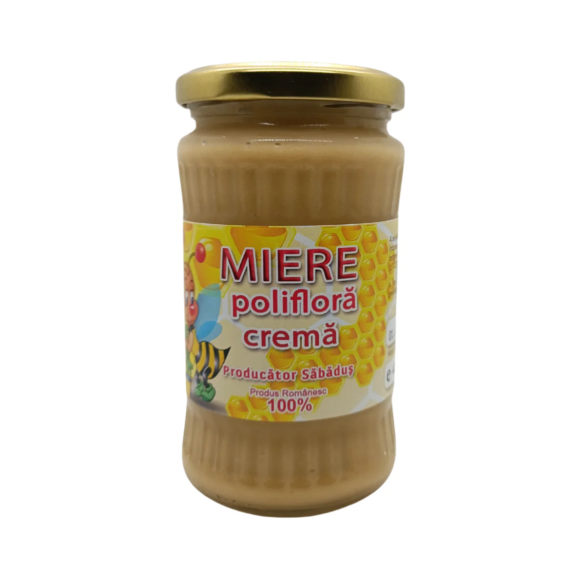 Miere poliflora crema 3 Miere Săbăduș Miere poliflora crema