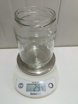 Borcan 720ml gol Miere Săbăduș